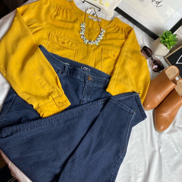 LOFT Denim - Loft SKINNY JEANS SZ 10